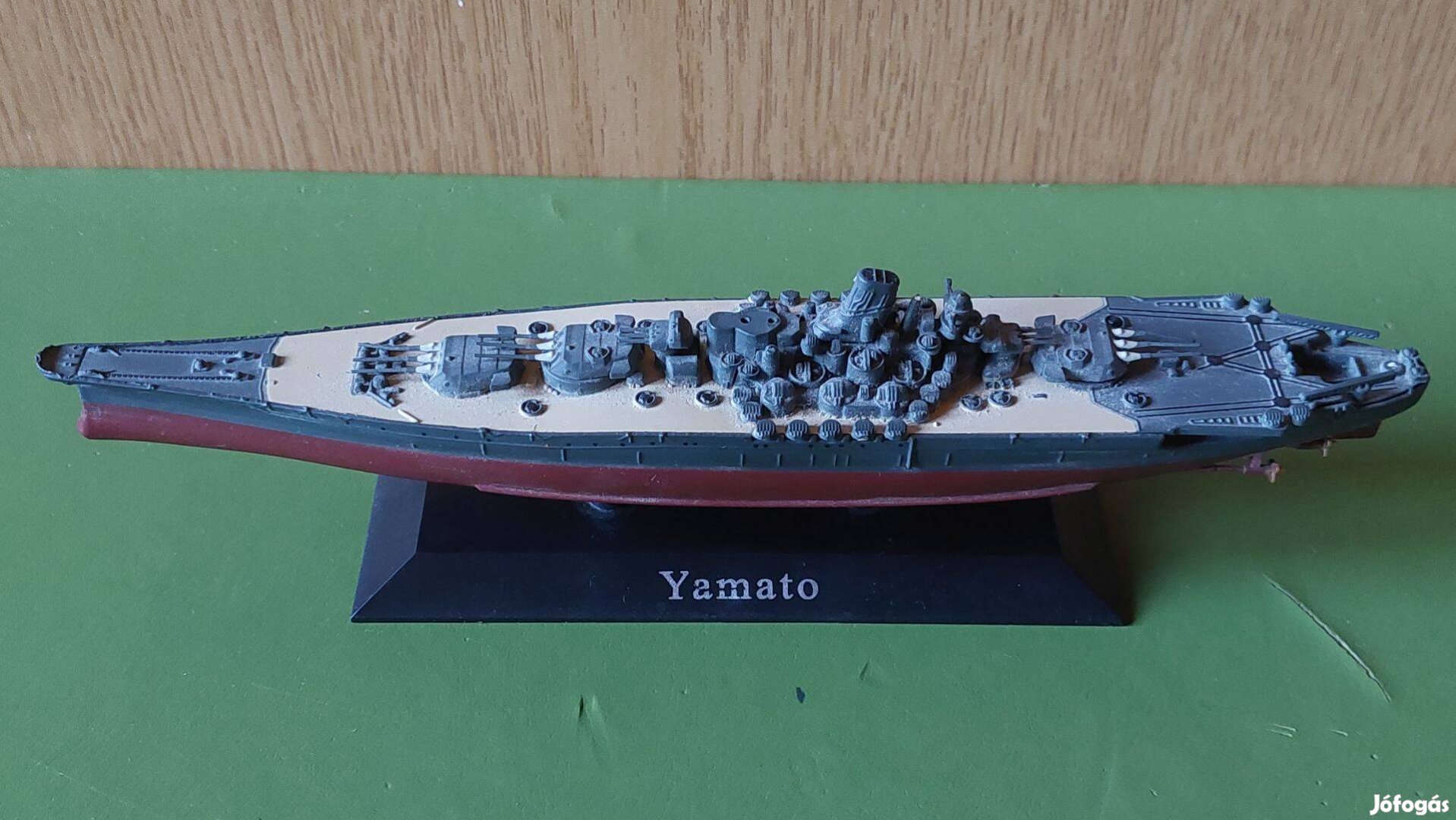 Yamato csatahajó modell [Méretarány 1:1250] [Hibás,hiányos]